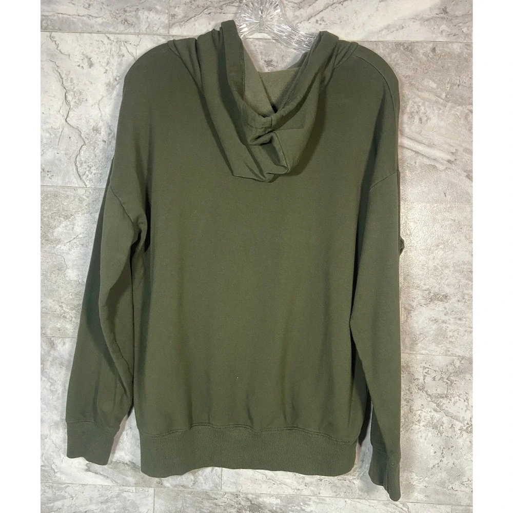 Buffalo David Britton Men's Sz S Army Green Pullover Hoodie Sweatshirt